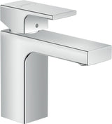 Hansgrohe VERNIS Shape 100 Einhebel-Waschtischmischer mit Zugstangen-Ablaufgarnitur, chrom