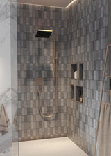 HANSGROHE Brausearm E 390 mm Chrom – Wandmontage mit Rosette