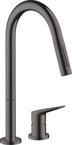 schwarz / keine Angabe / brushed black chrome