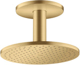 AXOR Kopfbrause 250 2jet Deckenmontage Chrom – PowderRain & Intense PowderRain