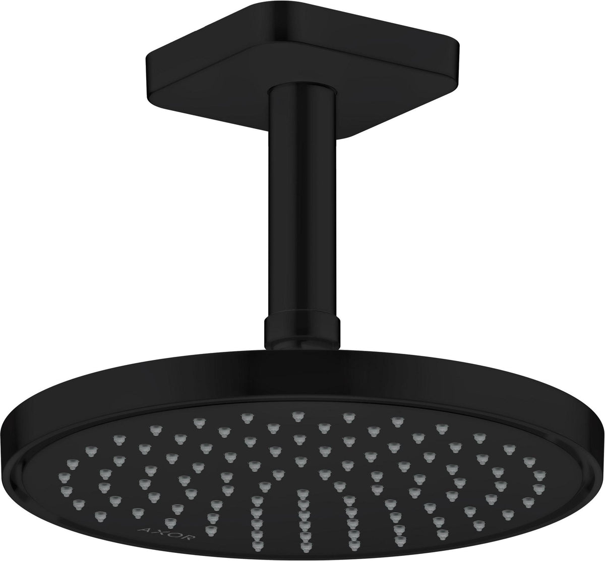 AXOR Kopfbrause 220 1jet EcoSmart Chrom – 220 mm Rain-Duschkopf für Wand- und Deckenmontage