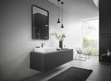 HANSGROHE Vernis Shape 100 Einhebel-Waschtischmischer mit Zugstangen-Ablaufgarnitur, chrom