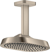 AXOR ShowerSphere 1jet EcoSmart Kopfbrause 250 x 160 mm mit Deckenanschluss – Rain FlexPower & QuickClean+