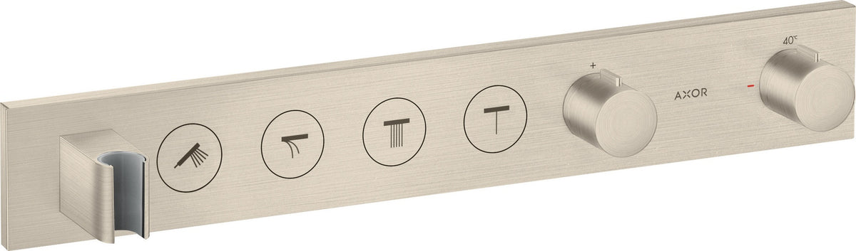 AXOR ShowerSolutions Select 600/90 Thermostatmodul – 4 Verbraucher, chrom