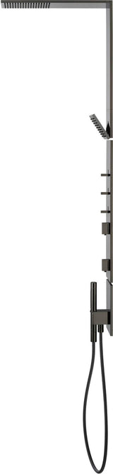 AXOR ShowerComposition Duschpaneel mit Thermostat, Kopf- und Schulterbrause Chrom