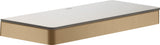 AXOR Universal Softsquare Ablage 300 mm Wandmontage verchromt mit Sicherheitsglas