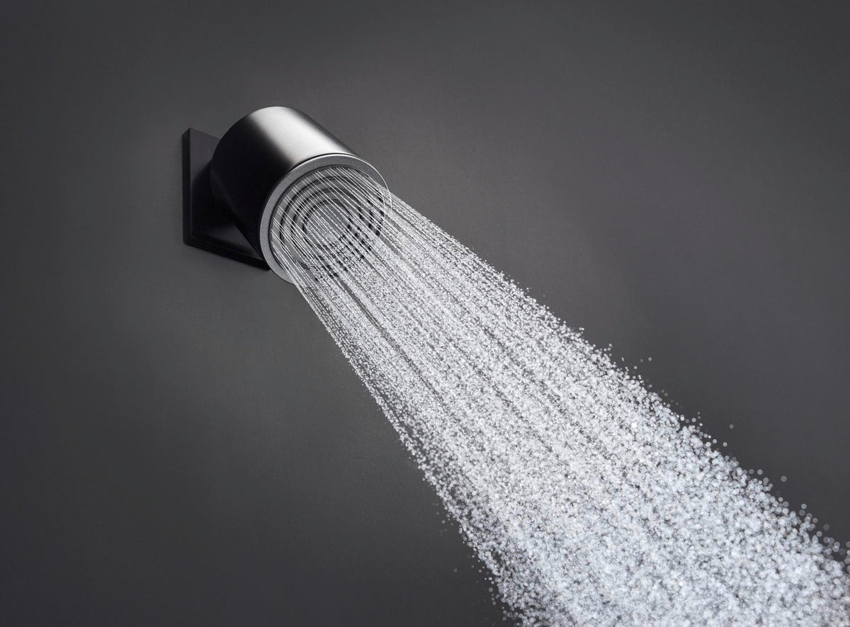 HANSGROHE Pulsify S 105 Kopfbrause mit PowderRain Strahl in Chrom – 1 Strahlart, Antikalk