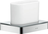 AXOR Universal Softsquare Zahnputzbecher Wandmontage Chrom von Hansgrohe
