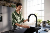 HANSGROHE SodaSystem 210 Aqittura M91 Ausziehauslauf Starter Set sBox – gefiltertes, gekühltes und sprudelndes Trinkwasser