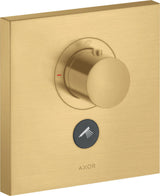 AXOR ShowerSelect Square Thermostatbatterie Highflow Unterputz für 1 Verbraucher in Chrom