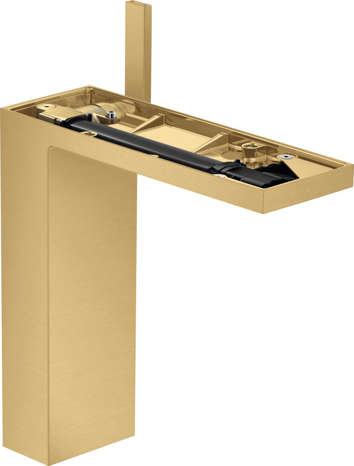 AXOR MYEDITION 230 Einhebel-Waschtischmischer mit Push-Open Ablaufgarnitur in polished gold optic