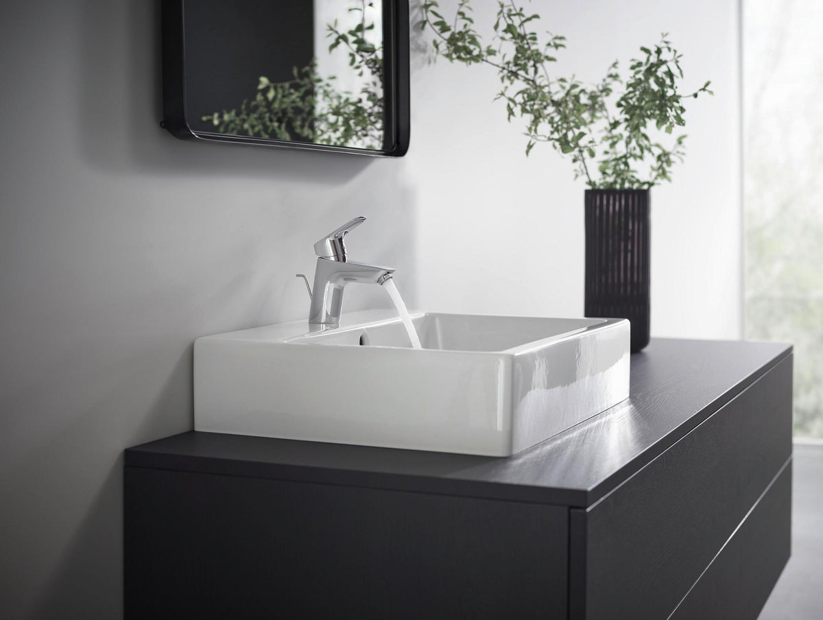 HANSGROHE Logis Einhebel-Waschtischmischer DN 15 mit Zugstangen-Ablaufgarnitur, chrom