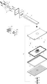 AXOR ShowerSolutions Kopfbrause 460/300 1jet Chrom – Rain Strahl 466 x 270 mm