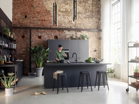 HANSGROHE SodaSystem 210 Aqittura M91 Ausziehauslauf Starter Set sBox – gefiltertes, gekühltes und sprudelndes Trinkwasser