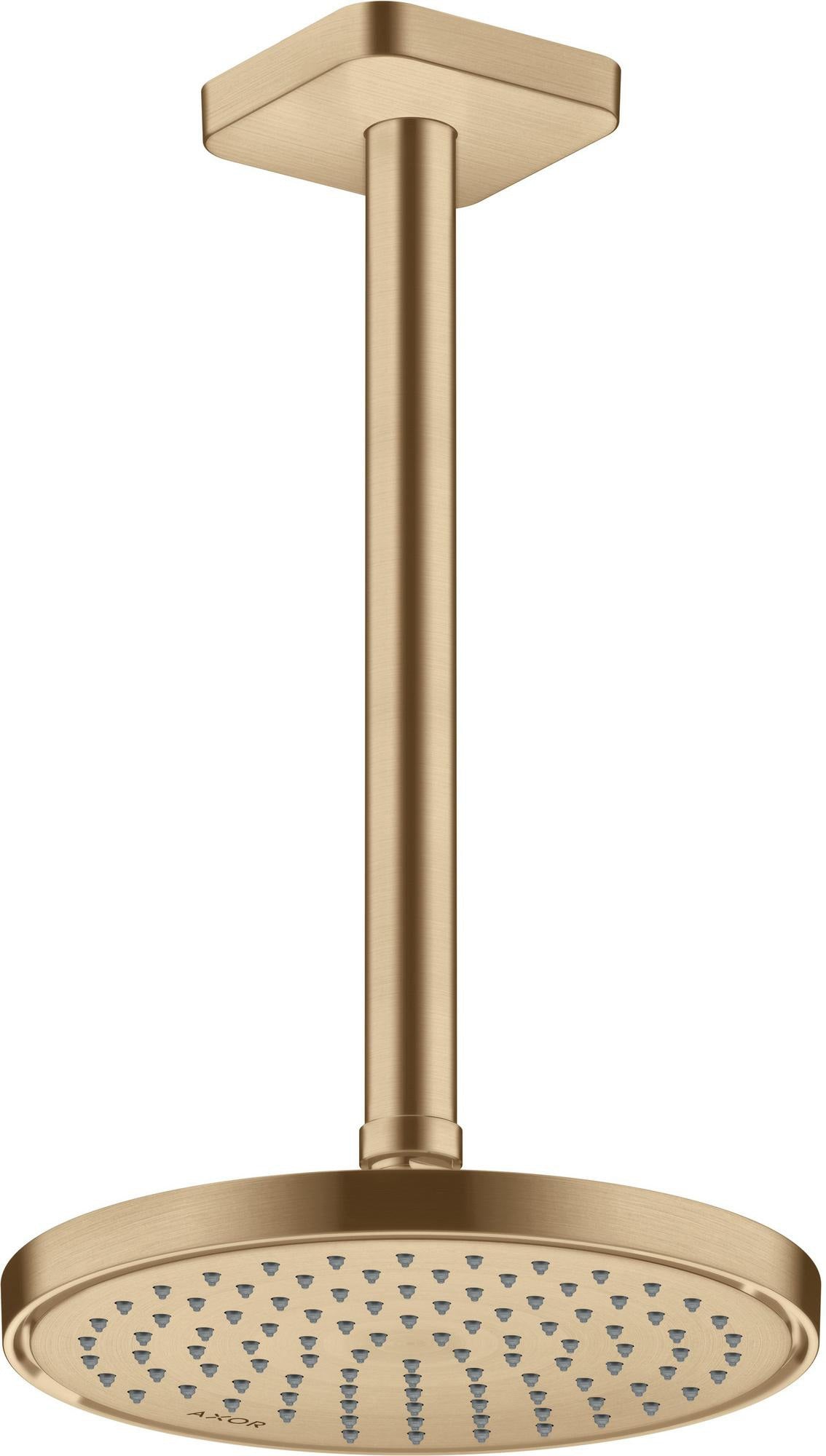 AXOR Kopfbrause 220 1jet chrom – Rain-Strahl, 220 mm, Wand- oder Deckenmontage