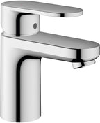 chrom / Pop-up-Ventil mit vertikalem Hebel / m Zugstangen-Ablaufgarnitur 1 1/4Z chrom