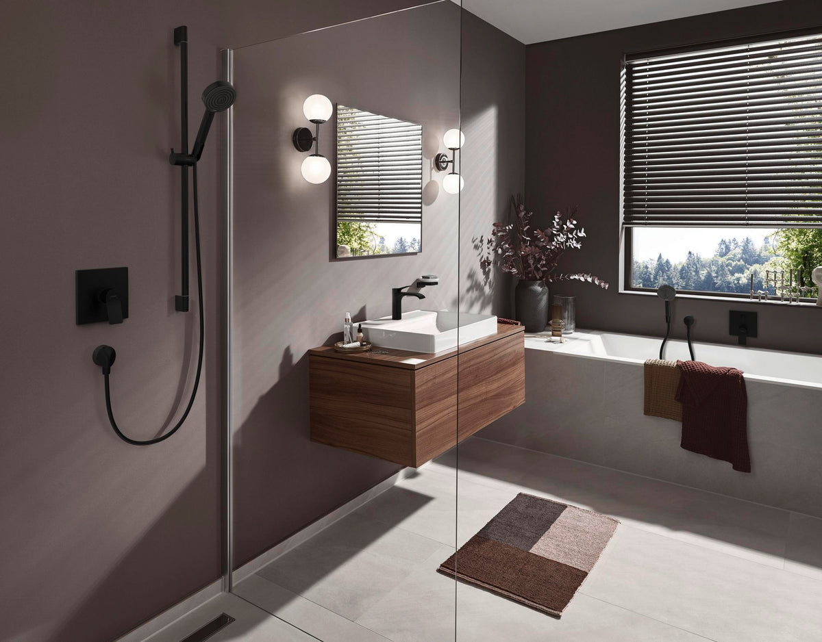 HANSGROHE Vivenis Einhebel-Waschtischmischer 110 mm mit Zugstangen-Ablaufgarnitur chrom