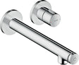 AXOR Uno Waschtischmischer Unterputz 220 mm Chrom mit Ablaufgarnitur