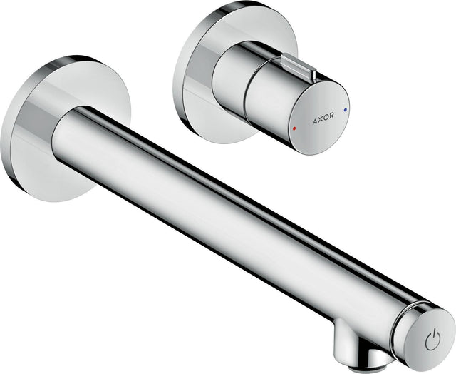 AXOR Uno Waschtischmischer Unterputz 220 mm Chrom mit Ablaufgarnitur