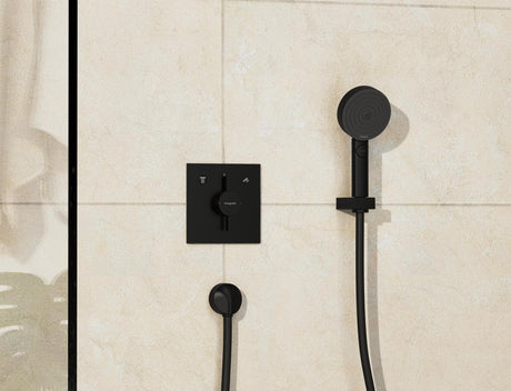 HANSGROHE DuoTurn E Unterputz-Mischer 2 Verbraucher Chrom – Thermostat & Umsteller