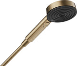 AXOR Pulsify Select S Handbrause 105 mm Chrom – 3 Strahlarten mit PowderRain & Select-Taste