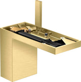 AXOR MYEDITION 110 Einhebel-Waschtischmischer mit Push-Open Ablaufgarnitur, chrom