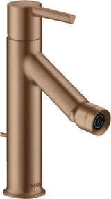 AXOR STARCK Einhebel-Bidetmischer DN 15 von Hansgrohe – mit Zugstangen-Ablaufgarnitur, chrom