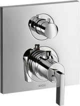 AXOR Citterio Thermostatbatterie Unterputz mit Abstellventil und Hebelgriff Chrom
