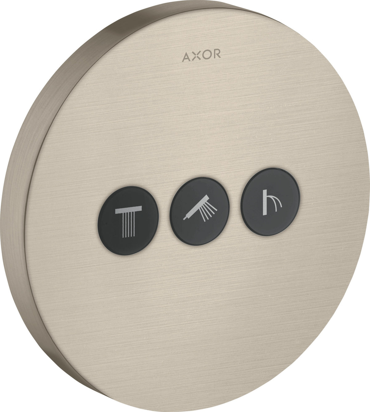 AXOR ShowerSelect Round Unterputz Ventil für 3 Verbraucher, chrom – Hansgrohe