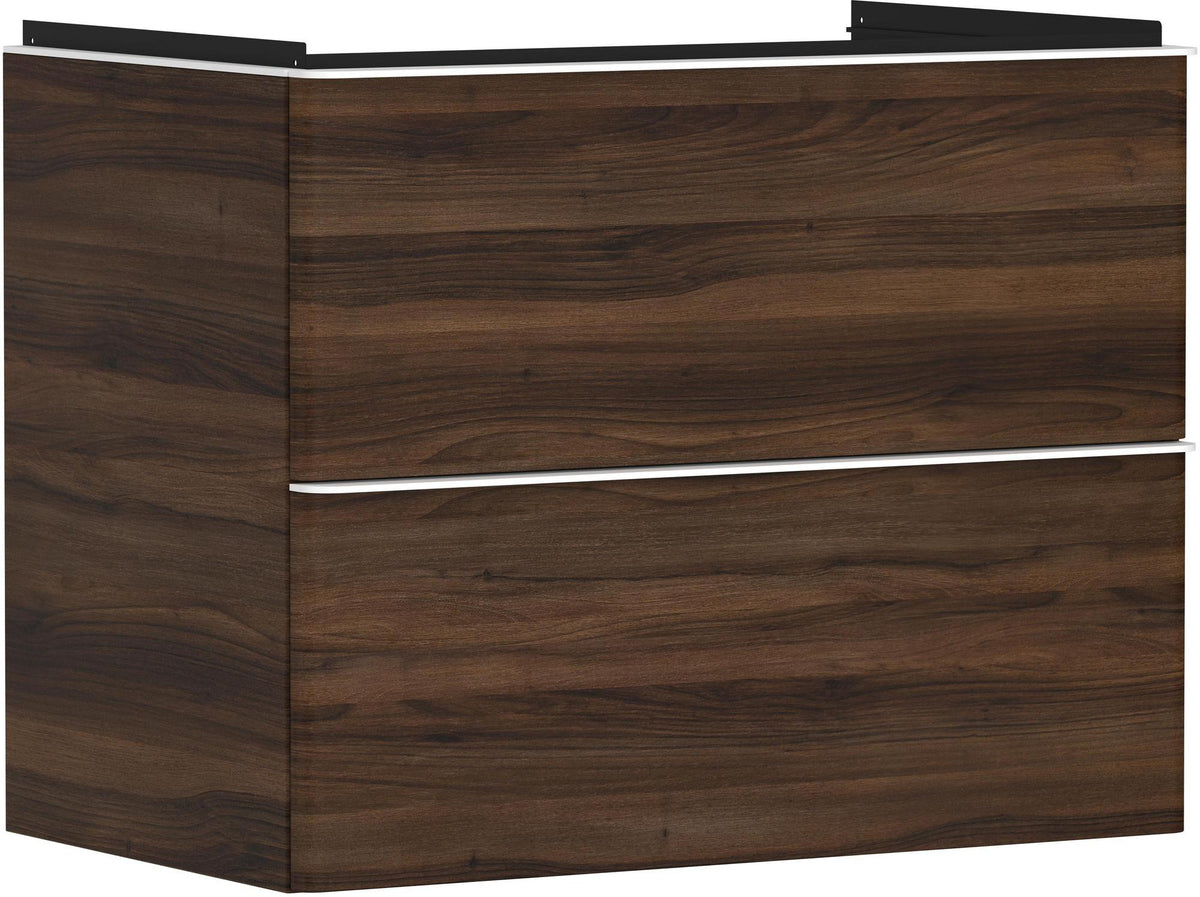 HANSGROHE Xelu Q Waschtischunterschrank 780 mm weiß hochglanz mit 2 Schubkästen
