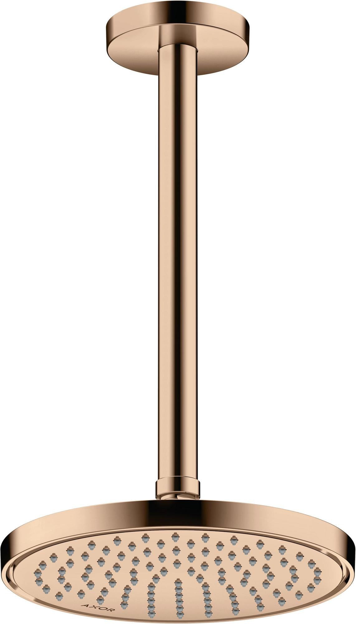 AXOR Kopfbrause 220 1jet EcoSmart Chrom – 220 mm Rain-Duschkopf für Wand- und Deckenmontage