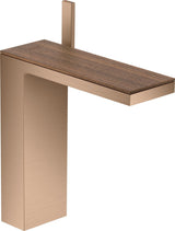 AXOR MYEDITION 230 Einhebel-Waschtischmischer mit Push-Open Ablaufgarnitur in polished gold optic