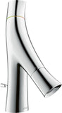 AXOR Starck Organic 2-Griff-Waschtischmischer DN 15 mit Zugstangen-Ablaufgarnitur, chrom