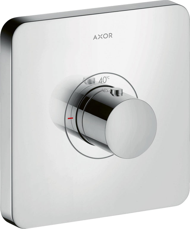 AXOR ShowerSelect Soft Thermostatbatterie Highflow Unterputz Chrom – quadratisch, 1 Verbraucher