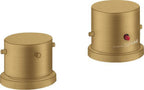 Gold / brushed gold optic