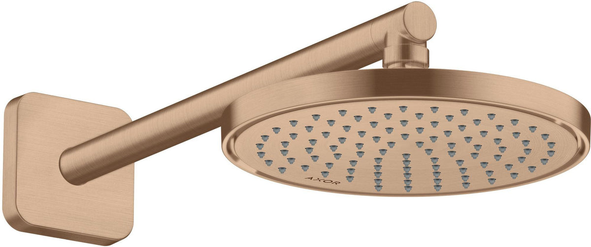 AXOR Kopfbrause 220 1jet chrom – Rain-Strahl, 220 mm, Wand- oder Deckenmontage