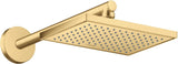 AXOR ShowerSolutions Brausearm 390 mm Chrom – Wandmontage mit Rosette
