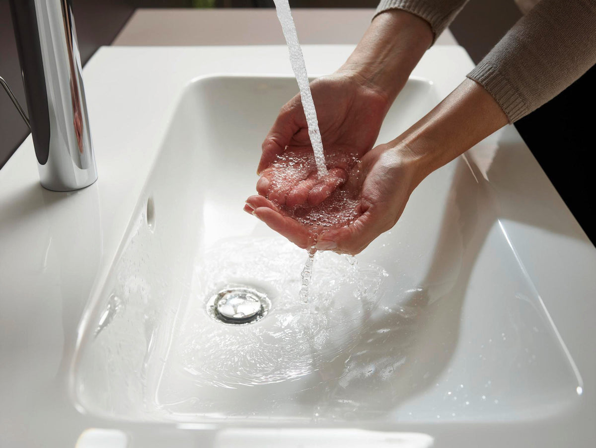 HANSGROHE Vernis Blend 70 Einhebel-Waschtischmischer mit Zugstangen-Ablaufgarnitur, chrom