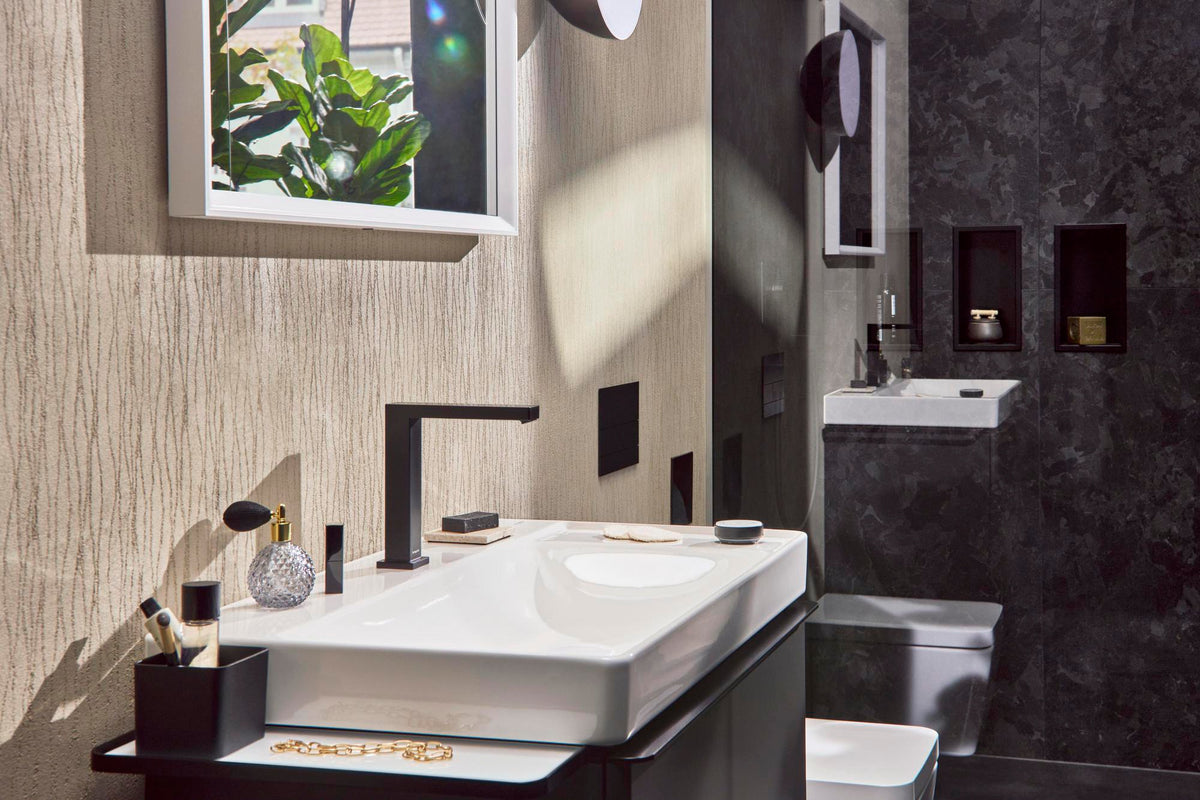 HANSGROHE IntraStoris Schubkasteninneneinteilung Basis Set 100/345 mattschwarz für Xelu & Xevolos