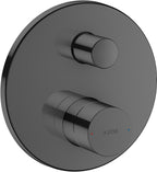 ohne Umsteller / polished black chrome / keine Angabe