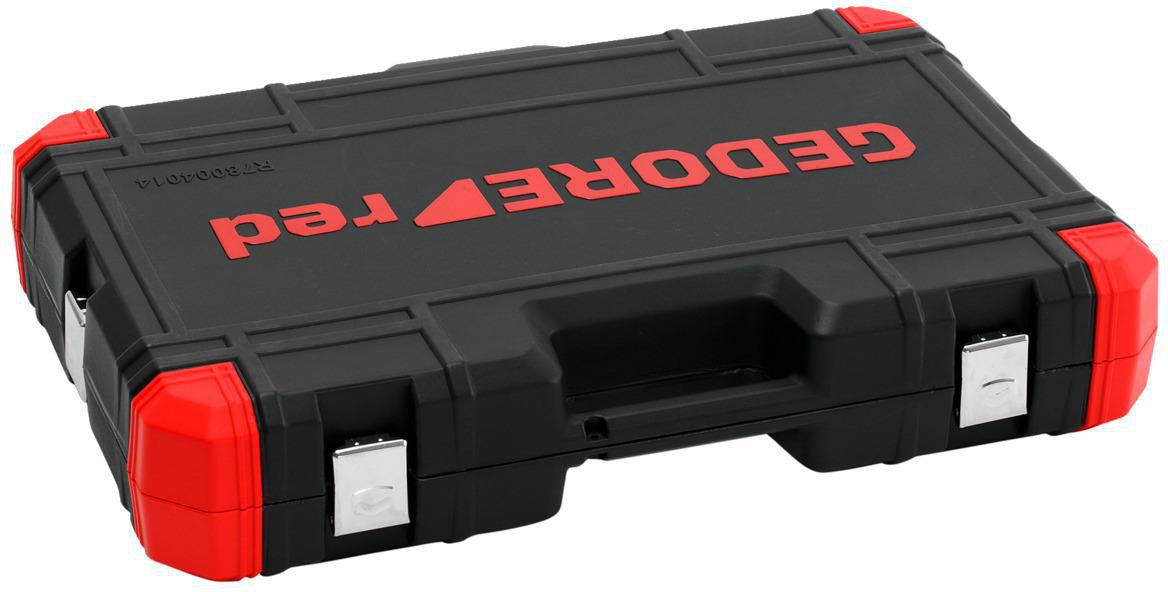 GEDORE RED Steckschlüsselsatz R7800 4014, 14-teilig, 3/4 Zoll, SW 22-50 mm, CV-Stahl, Kunststoffkoffer