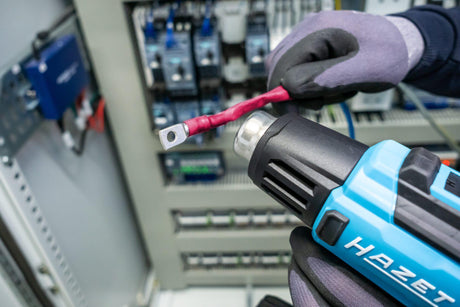HAZET Akku-Heißluftgebläse 9590-10 18 V 260-530 °C 200 l/min für Härten, Trocknen und Schrumpfen