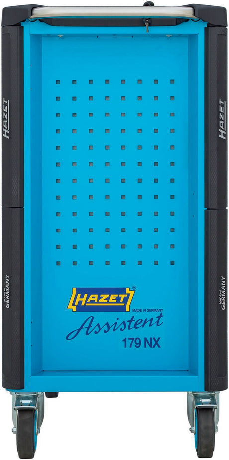 HAZET Werkzeugwagen 179NX-7/137 mit 137-teiligem Sortiment, 7 Schubladen, 1000 kg, Edelstahl-Arbeitsfläche