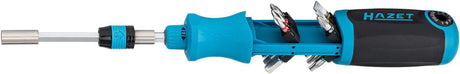 HAZET Bit-Ratschenschraubendreher 811R-3 mit 14-teiligem Bit-Set und 3-Komponenten-Griff