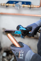 HAZET Druckluftbandschleifer 9033N-4 10x330 mm 19000 min-¹ – stufenlose Drehzahlregulierung