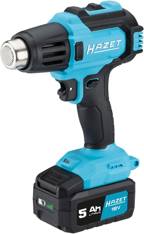 HAZET Akku-Heißluftgebläse 9590-10 18 V 260-530 °C 200 l/min für Härten, Trocknen und Schrumpfen