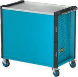 HAZET Werkzeugwagen 179NXXL-8D, 8 Schubladen, 1000 kg, Edelstahl-Arbeitsfläche