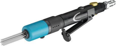 HAZET Nadelentroster 9035M-6 – 3000 min-¹, 13x1,3 mm Edelstahlnadeln, 360° Luftauslass