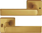 Aluminium bronzefarben / DIN rechts / F4