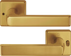 Aluminium bronzefarben / DIN links / F4